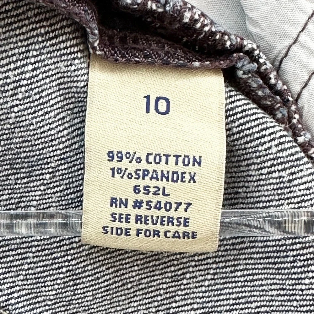 CABI Women's Mid-rise Bootcut Jeans • 10 • dark wash blue‎ denim